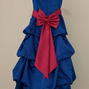 David’s Bridal flower girl dress